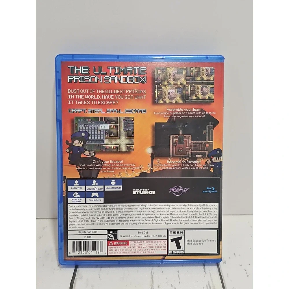 Escapists 2 (Sony PlayStation 4, 2017)